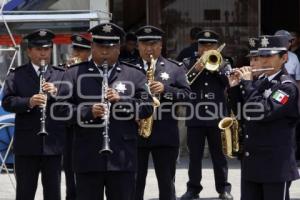 BANDA SINFÓNICA DE LA POLICÍA ESTATAL . FERIA DE PUEBLA