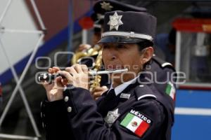 BANDA SINFÓNICA DE LA POLICÍA ESTATAL . FERIA DE PUEBLA