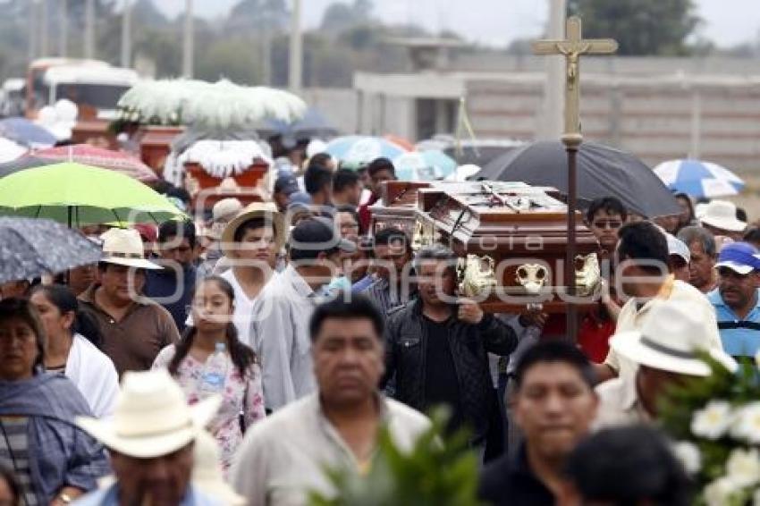 FUNERAL ACCIDENTADOS SANTA MARÍA XONACATEPEC