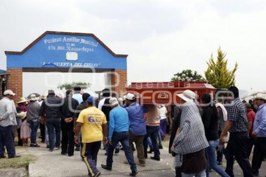 FUNERAL ACCIDENTADOS SANTA MARÍA XONACATEPEC