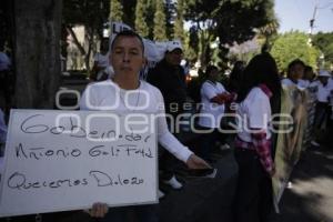 PROTESTA . ISRAEL PACHECO