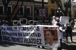 PROTESTA . ISRAEL PACHECO