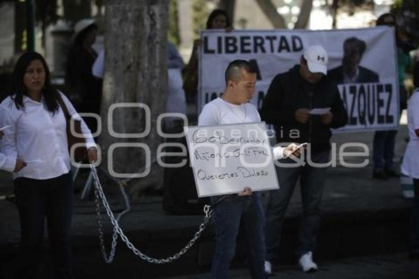 PROTESTA . ISRAEL PACHECO