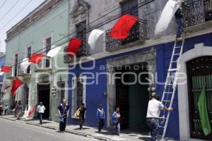 PREPARATIVOS VIACRUCIS SEMANA SANTA