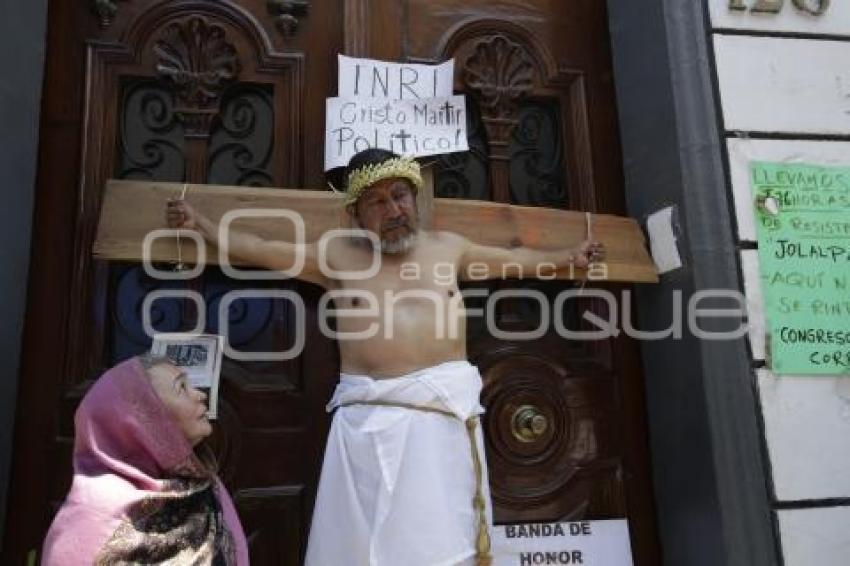 MANIFESTACIÓN CONGRESO DEL ESTADO