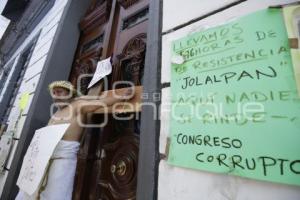 MANIFESTACIÓN CONGRESO DEL ESTADO