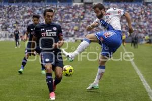 FÚTBOL . CLUB PUEBLA VS CRUZ AZUL