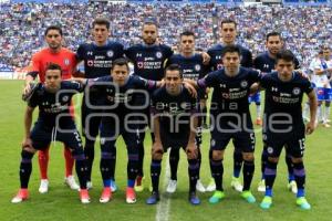 FÚTBOL . CLUB PUEBLA VS CRUZ AZUL