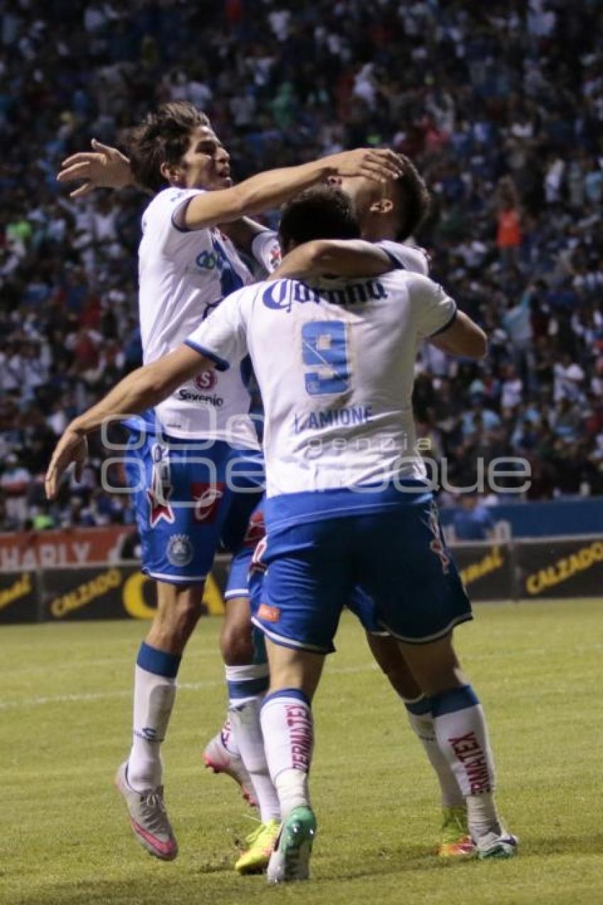 FÚTBOL . CLUB PUEBLA VS CRUZ AZUL 
