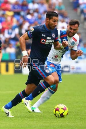 FÚTBOL . CLUB PUEBLA VS CRUZ AZUL