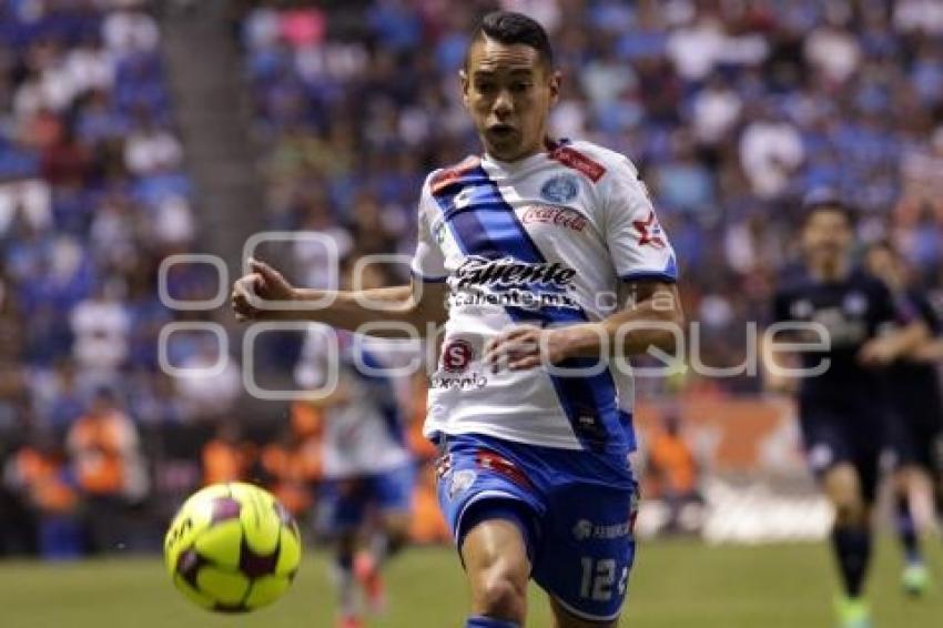 FÚTBOL . CLUB PUEBLA VS CRUZ AZUL