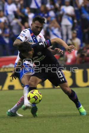 FÚTBOL . CLUB PUEBLA VS CRUZ AZUL 
