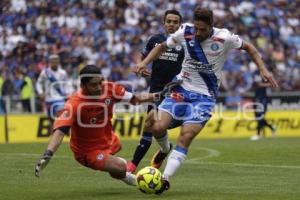 FÚTBOL . CLUB PUEBLA VS CRUZ AZUL