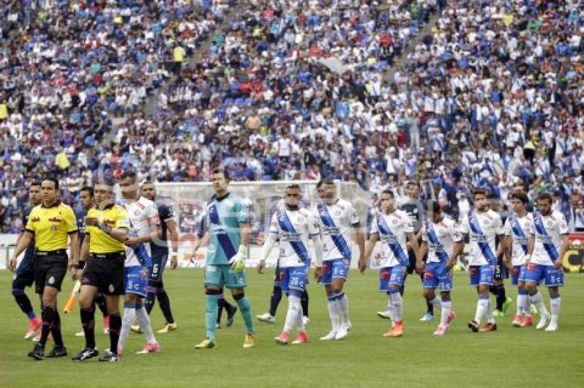 FÚTBOL . CLUB PUEBLA VS CRUZ AZUL