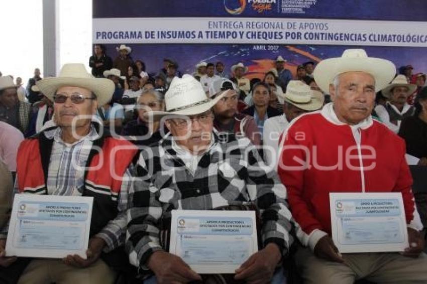 LIBRES . ENTREGA DE INSUMOS A TIEMPO