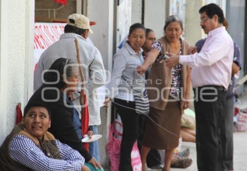 MANIFESTACIÓN SAGARPA . TEHUACÁN