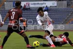 FÚTBOL . LOBOS VS ALEBRIJES