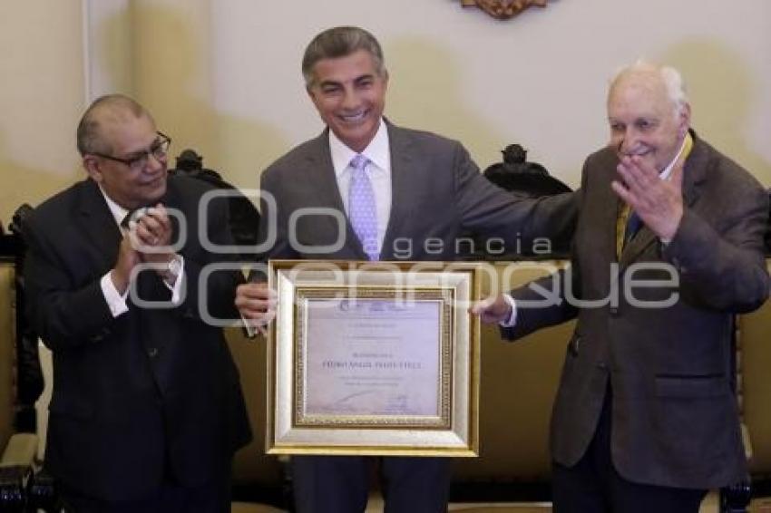 ENTREGA CÉDULA ACADEMIA NACIONAL DE HISTORIA