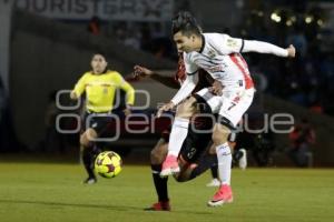 FÚTBOL . LOBOS VS ALEBRIJES