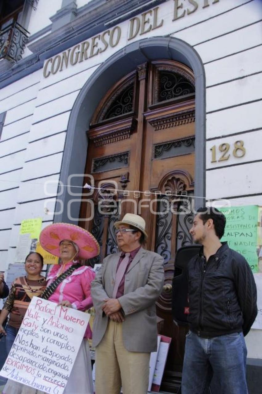 MANIFESTACIÓN . JOLALPAN