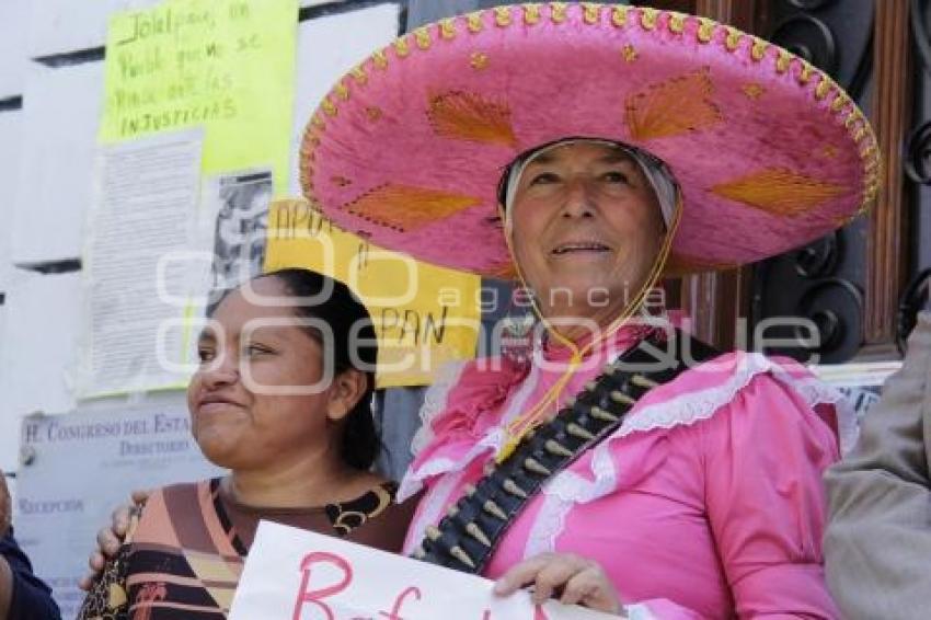 MANIFESTACIÓN . JOLALPAN