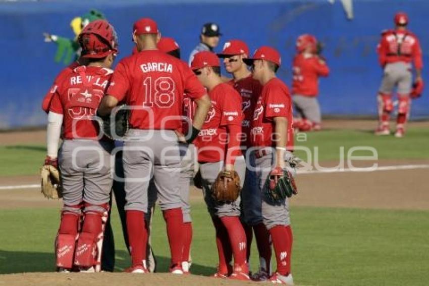 BÉISBOL . PERICOS VS DIABLOS ROJOS