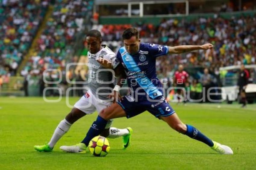 FÚTBOL . LEÓN VS CLUB PUEBLA