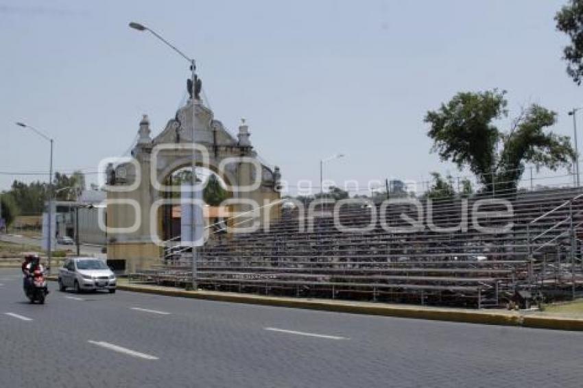 PREPARATIVOS DESFILE 5 DE MAYO