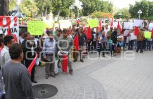 MANIFESTACIÓN . TEHUACÁN