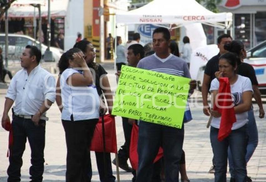 MANIFESTACIÓN . TEHUACÁN