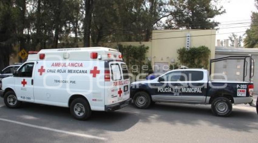 TRABAJADOR MUERTO . TEHUACÁN