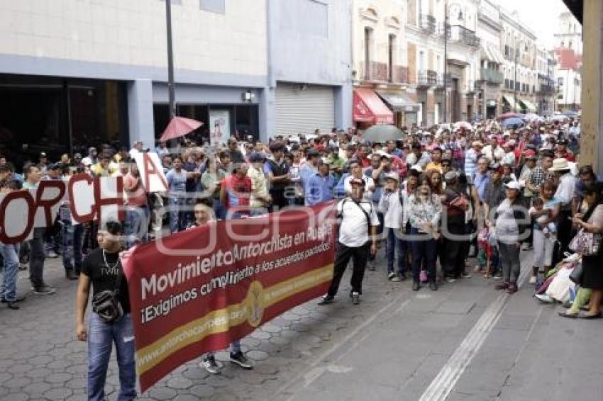 MANIFESTACIÓN ANTORCHA CAMPESINA