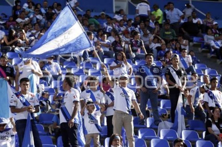 FÚTBOL . CLUB PUEBLA VS NECAXA