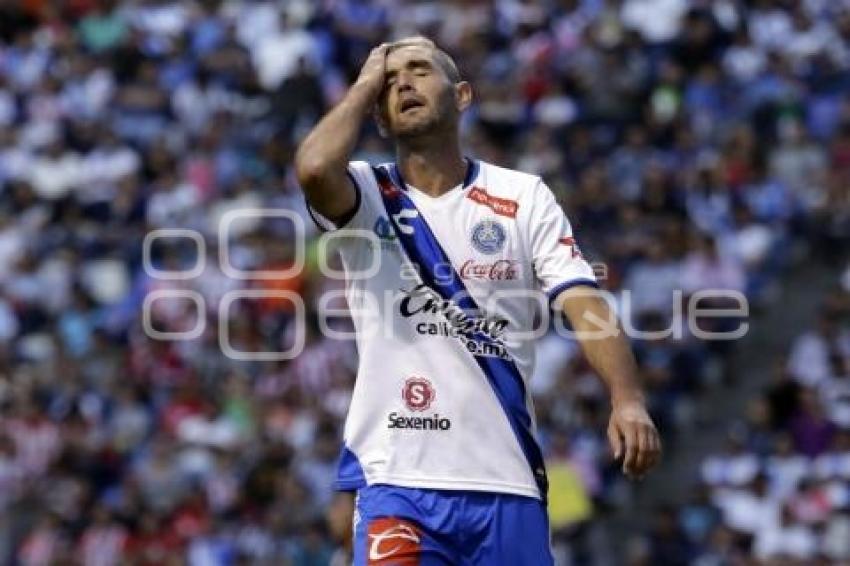 FÚTBOL . CLUB PUEBLA VS NECAXA