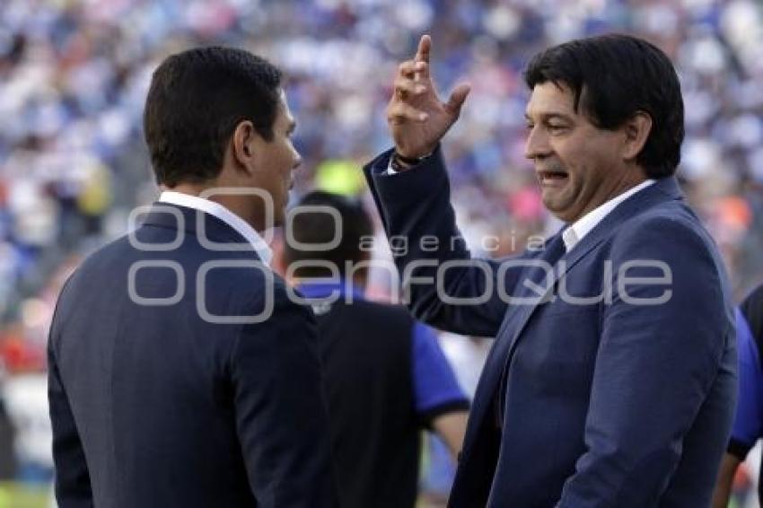 FÚTBOL . CLUB PUEBLA VS NECAXA