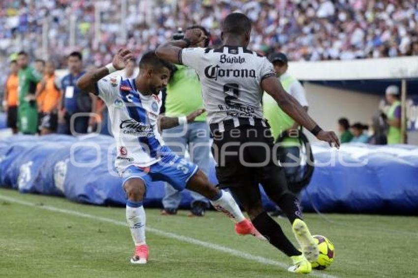 FÚTBOL . CLUB PUEBLA VS NECAXA