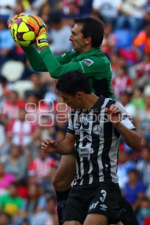 FÚTBOL . CLUB PUEBLA VS NECAXA