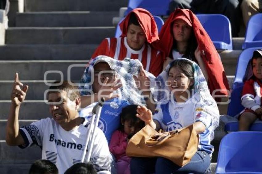 FÚTBOL . CLUB PUEBLA VS NECAXA