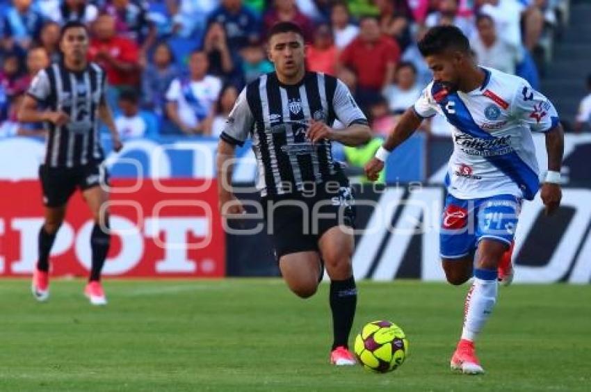 FÚTBOL . CLUB PUEBLA VS NECAXA