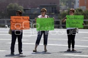 MANIFESTACIÓN EX BURÓCRATAS