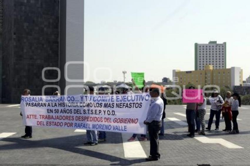 MANIFESTACIÓN EX BURÓCRATAS