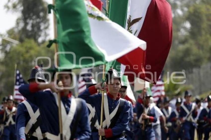 ENSAYO DESFILE 5 DE MAYO