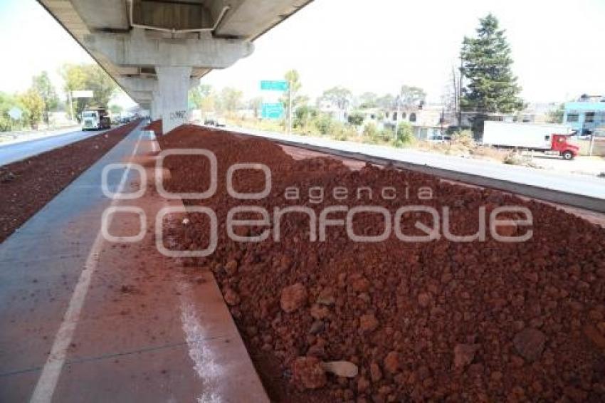 AUTOPISTA . REMOCIÓN DE CICLOPISTA