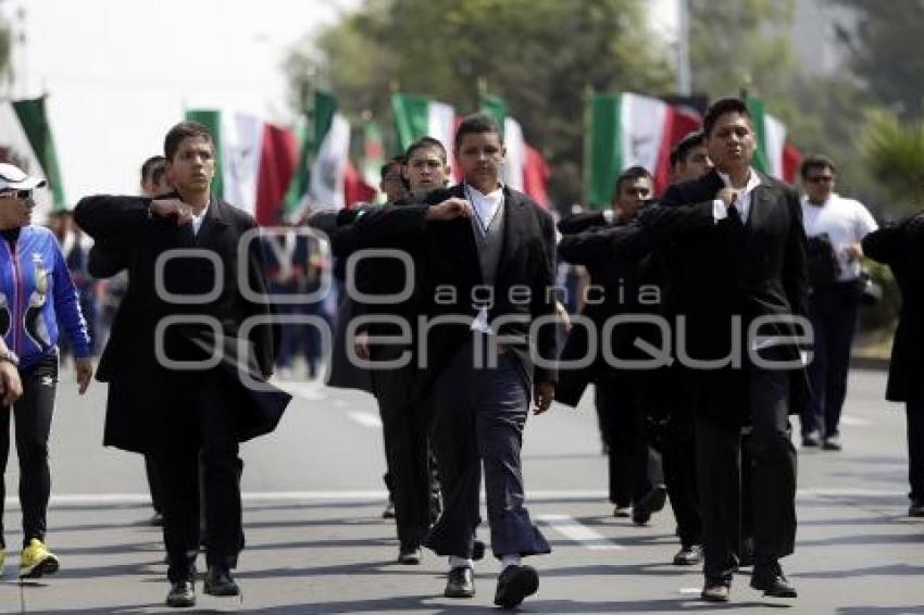 ENSAYO DESFILE 5 DE MAYO