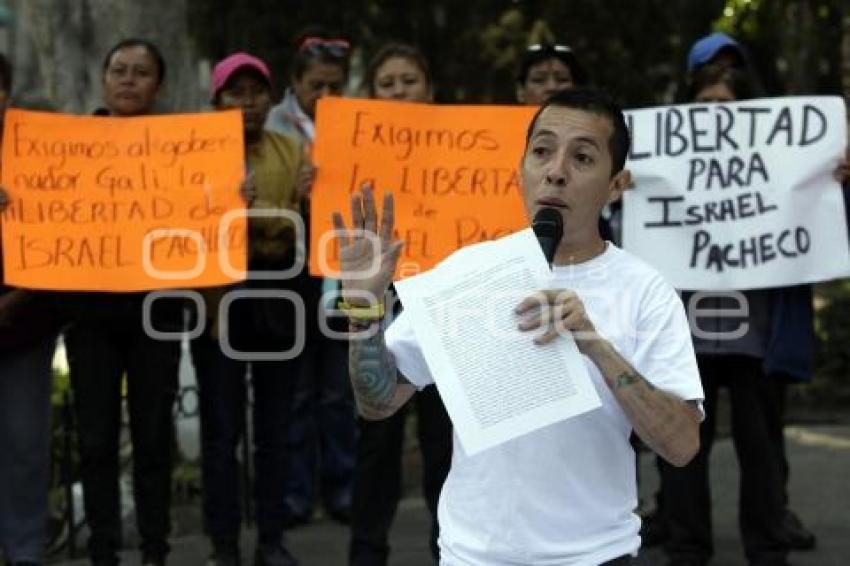 MANIFESTACIÓN . ISRAEL PACHECO