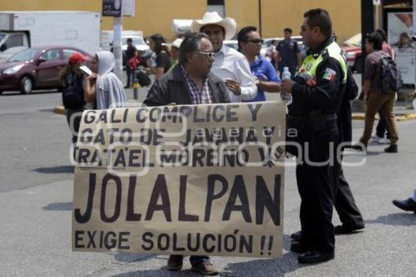 MANIFESTACIÓN JOLALPAN