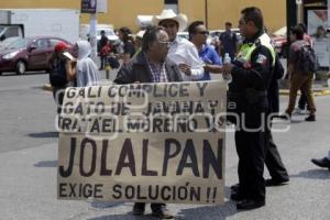 MANIFESTACIÓN JOLALPAN