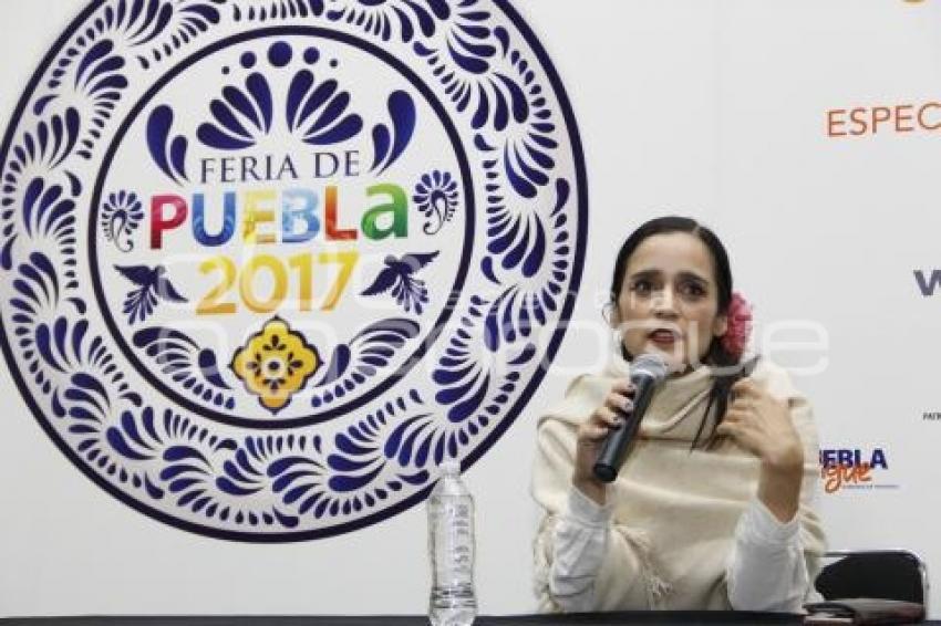 FERIA DE PUEBLA . JULIETA VENEGAS