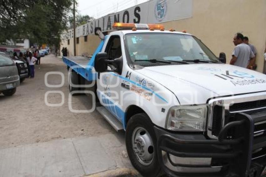 PROTESTA VECINOS . TEHUACÁN