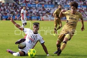 FÚTBOL . LOBOS VS DORADOS